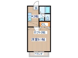 コンフォ－トＡＢＥの物件間取画像